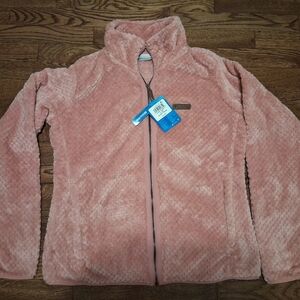 Columbia Women's Soft Pink Teddy Jacket
